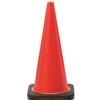 JBC Revolution RS Series RS70032C Traffic Safety Cone, 28 in H, Fluorescent Orange