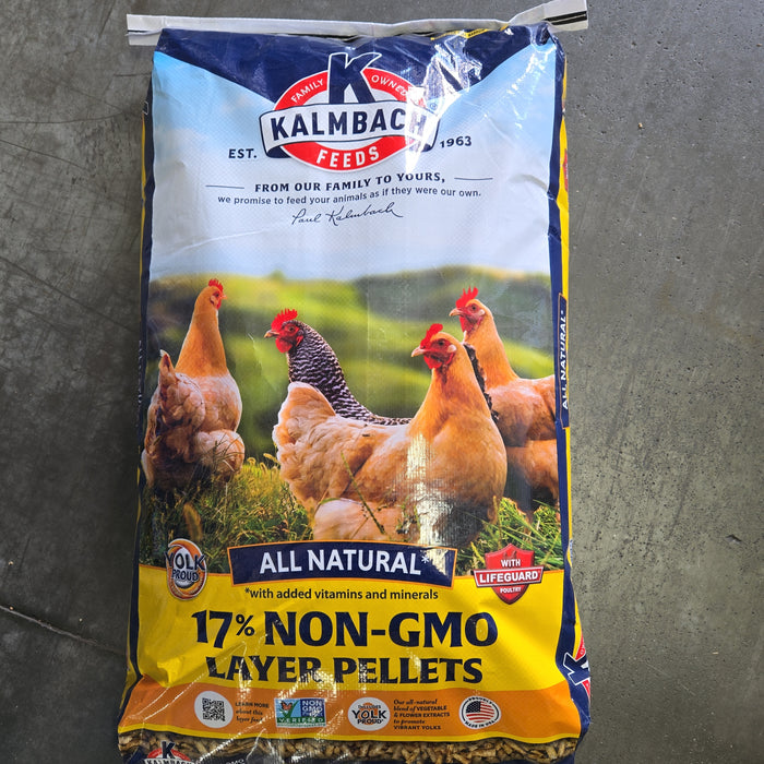 17 nongmo layer pellet