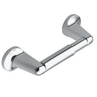 Moen Toilet Paper Holder, Zinc with Stamped Steel Mount Bracket, Template, and Hardware (5808CH)