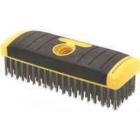 ALLWAY SB619 Wire Brush, 7 in OAL, 6x19 Wire Block Brush