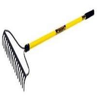 Structron S800 SuperDuty Series Bow Rake, 16-Tine, Steel Tine, Steel Head, 16 in W Head