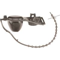 Plumb Pak Flapper Tank Ball, Vinyl, Black for Plastic, Brass, and Old Style Crane Flush Valves