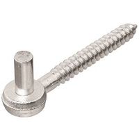 National Hardware 291BC Series N130-146 Screw Hook, 5 in L, Steel, Zinc 5/8x5