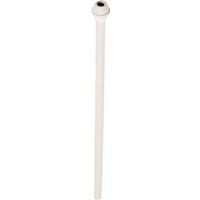 Plumb Pak PP70-3 Sink Supply Tube, 3/8 In Inlet, Polybutylene Tubing, 20 In L 3/8x20 Pex Faucet Tube