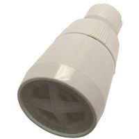 Plumb Pak Economy Shower Head, 2 GPM, 1/2 in Connection, Plastic (PP825-15)