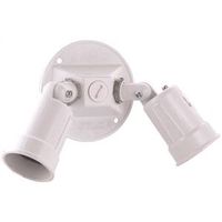 White Waterproof Double Lamp