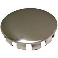 Plumb Pak PP815-11 Faucet Hole Cover, 1-1/2 In L x 1-1/2 In W, Snap-In, Stainless Steel