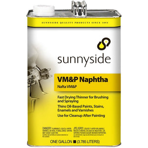 Sunnyside 800G1 Naphtha Thinner, Liquid, Petroleum, Transparent, 1 Gal Can