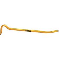 DEWALT DWHT55129 Wrecking Bar, 24 in L, Beveled Tip, Steel, 4.2 lb