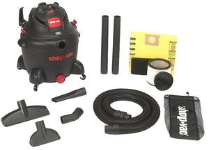 Shop-Vac Wet/Dry Vacuum 16 Gal 150 CFM 6.5 HP 120 VAC (8252605)