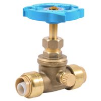 Stop Valve with Drain, 1/2 in.