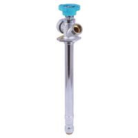 Cash Acme Anti-Siphon Sillcock, 8" L, 1/2" x 3/4" MHT, 125 PSI, Brass Body (24628LF)
