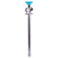 Cash Acme Anti-Siphon Sillcock, 10" L, 1/2" x 3/4" MHT, 125 PSI, Brass Body, Model 24629LF