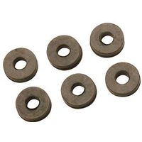 Plumb Pak PP805-36 Faucet Washer, Flat, 3/8L, 11/16 in Dia, Rubber, 2PK FLT Faucet Washer