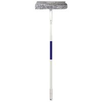 Unger 975600 Squeegee and Scrubber Kit, 5 Ft. Pole, Gray/White Telescopic Window Clean K