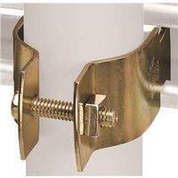 SuperStrut Z703 1-1/2" Pipe Clamp, Gold, Steel, Galvanized