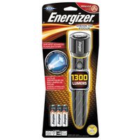 Energizer EPMZH61E Flashlight, 1300 Lumens, 230 m High, 100 m Low Beam, 4 hr Run Time