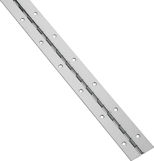 National Hardware N266-957 Hinge, 1-1/2 in W, Stainless Steel, Stainless Steel, Surface Mounting