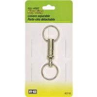 Hy-Ko Key Ring, 0.45" L x 2.75" W x 5.5" H (KC116)