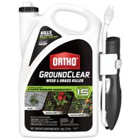 Ortho GroundClear Weed and Grass Killer, Liquid, Spray Application, 1 Gal Bottle