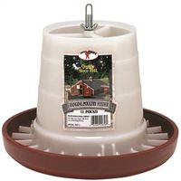 Little Giant PHF11 Poultry Feeder, 11 lb Capacity, Plastic Open Hang Feeder