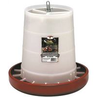 Little Giant PHF22 Poultry Feeder, 22 lb Capacity, Plastic Hanging Poultry Feed