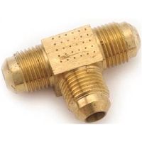 Anderson Metals 1/2" Brass Tube Union Tee, Flare (Model 754044-08)