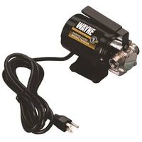 Wayne Transfer Pump, 2 A, 120 V, 0.1 HP, 3/4 in Outlet, 300 GPH, Metal