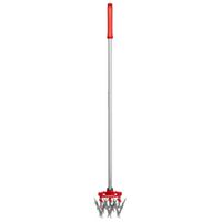Corona LG 3634 Garden and Soil Cultivator, 8-1/2 in W, 60 in L, 3-Tine, Steel Handle