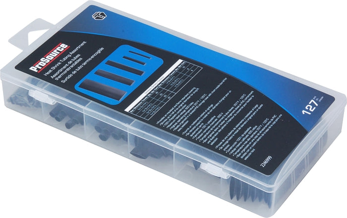 ProSource 60241 Heat Shrink Tubing Assortment Tubing Heat Shrink Asst 1