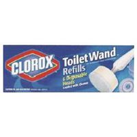 Clorox 14882 Toilet Wand Refill 6CT Wand Head Refill