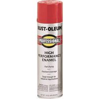 Rust-Oleum Safety Spray Paint, Gloss, Safety Red, 15 oz Can