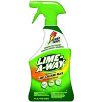 Lime-A-Way Stain Remover, 22 oz, Liquid, Clear Cleaner Calcium/Lime/Rust