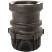Green Leaf 150F/GLP150F Cam Lever Coupling, 1-1/2 in Male x MNPT, Polypropylene