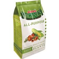 Jobes All-Purpose Organic Plant Food, 4 lb, Granular, 4-4-4 N-P-K Ratio