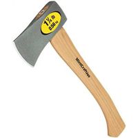 Vulcan 34479 Camper's Axe, 1-1/4 lb Head, Hickory Wood Handle, 14 in OAL