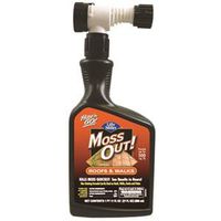 Moss Out! Liquid Moss Killer Spray Application, 27 oz Bottle LM Hose N Go MossOut Roof