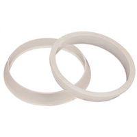 Plumb Pak 1-1/4" Tailpiece Washer, Polyethylene, White for Plastic Drainage Systems