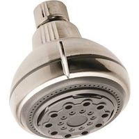 Plumb Pak PP828-50 Shower Head, 2 GPM, Polished Chrome, 5 Function CHR