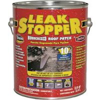 Gardner Leak Stopper Series 0311-GA Roof Patch, Black Liquid, 1 Gal Wet Dry Roof Cement