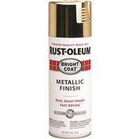 Rust-Oleum 7710830 Rust Preventative Spray Paint, Metallic Gold, 11 oz Can