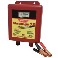 Parmak MAG12UO Electric Fence Charger, 1.1 to 3 J Output Energy, 12 V Battery, 30 Mi U/L