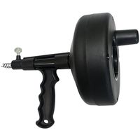 ProSource Drum Auger, 1/4" Diameter Cable, 25 ft Length (DA00003P-25)