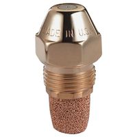Delavan Oil Burner Nozzle, 80° Spray, Hollow Cone, 2.5 GPH, Brass (NOZ50-80A)