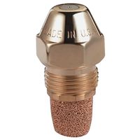 Delavan Oil Burner Nozzle, 60° Spray, Hollow Air, 1.1 GPH, Brass (NOZ110-60A)