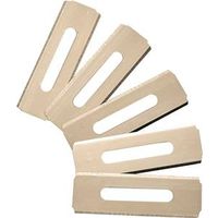 Vulcan JL-BD-123L Replacement Knife Blade, 2-1/4 in L, SK5 Steel, Single Edge, 2-Point