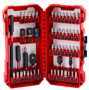 Milwaukee SHOCKWAVE Impact Duty Series 55-Piece Driver Bit Set, All-Purpose, Alloy Steel
