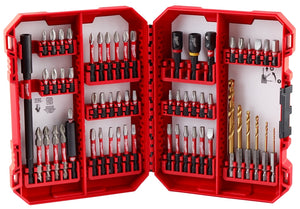 Milwaukee SHOCKWAVE Impact Duty 48-32-4097 Drill/Drive Set, 60-Piece, All-Purpose, Steel