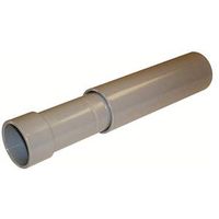 Carlon E945 E945D-CAR Expansion Coupling, 1/2" Female Socket, 6" L, PVC, Gray