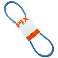 PIX B87K Fractional Horsepower V-Belt, 90 in Circumference, 5/8 in W, 11/32 in Thick, Blue